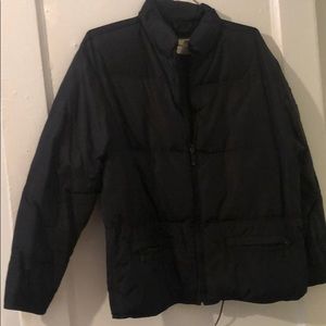 Eddie Bauer Black puffer coat